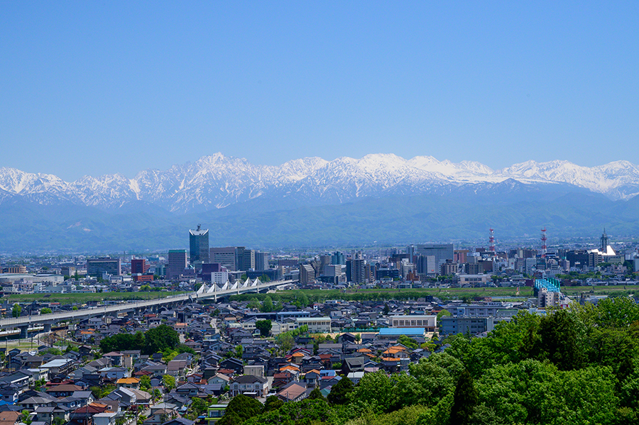 呉羽山から